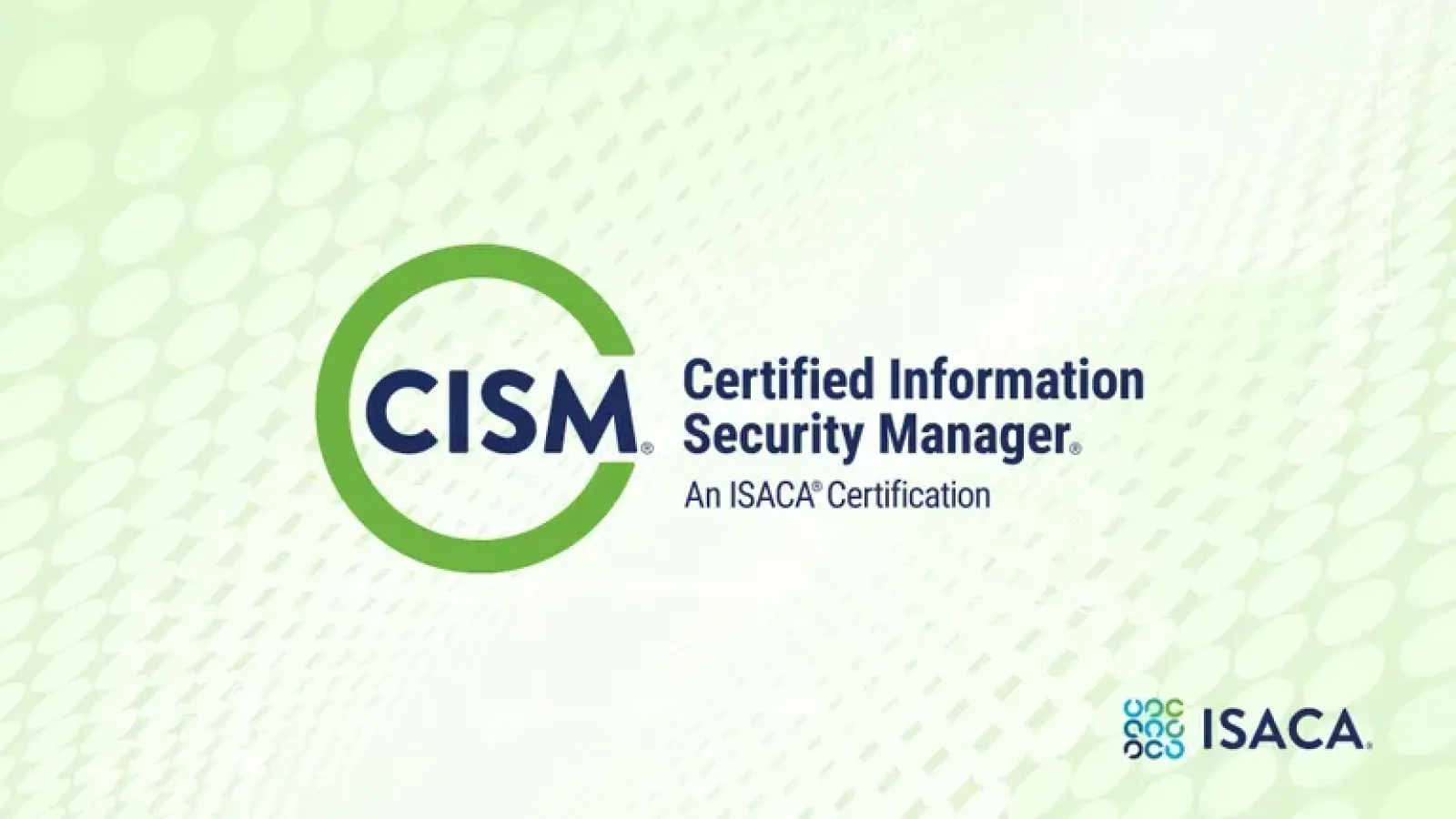 CISM Training - Certified Information Security Manager