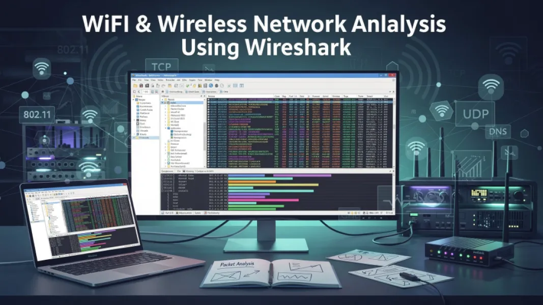 WiFi & Wireless Network Analysis Using Wireshark