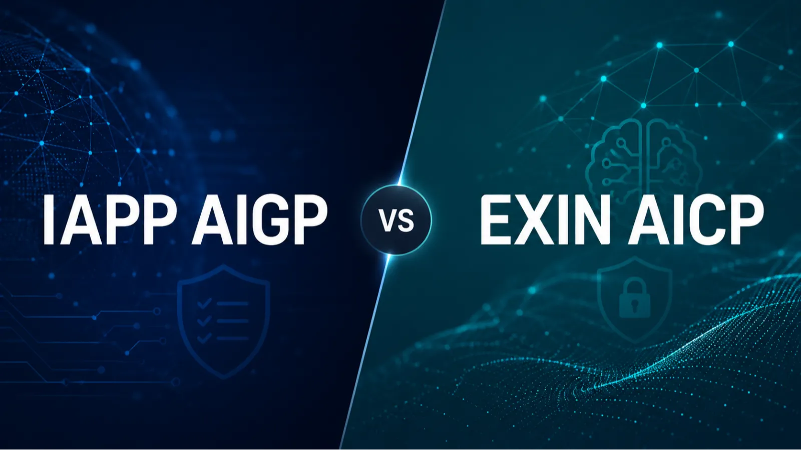 IAPP AIGP vs. EXIN AICP: what is the difference?